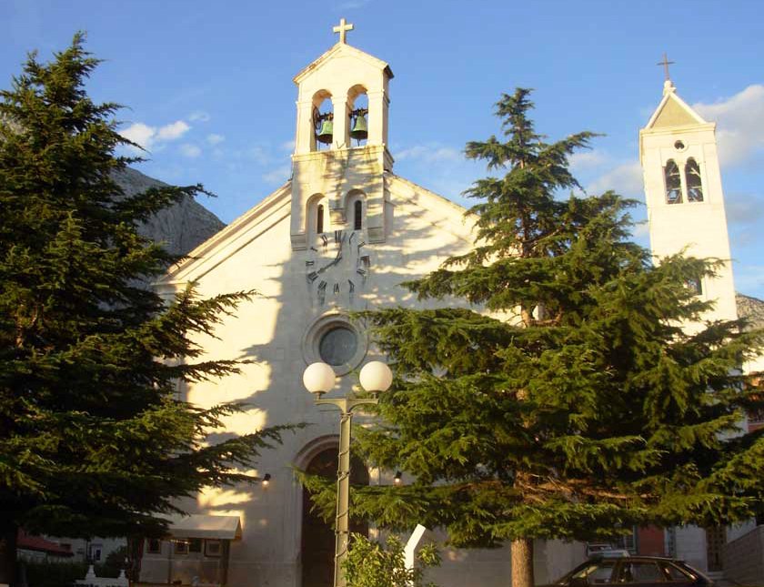 Pictured is the Church of St. Nicholas in Baska Voda, Croatia St. Nicholas Church, Baska Voda