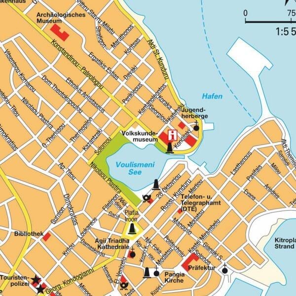 Map of Agios Nikolaos