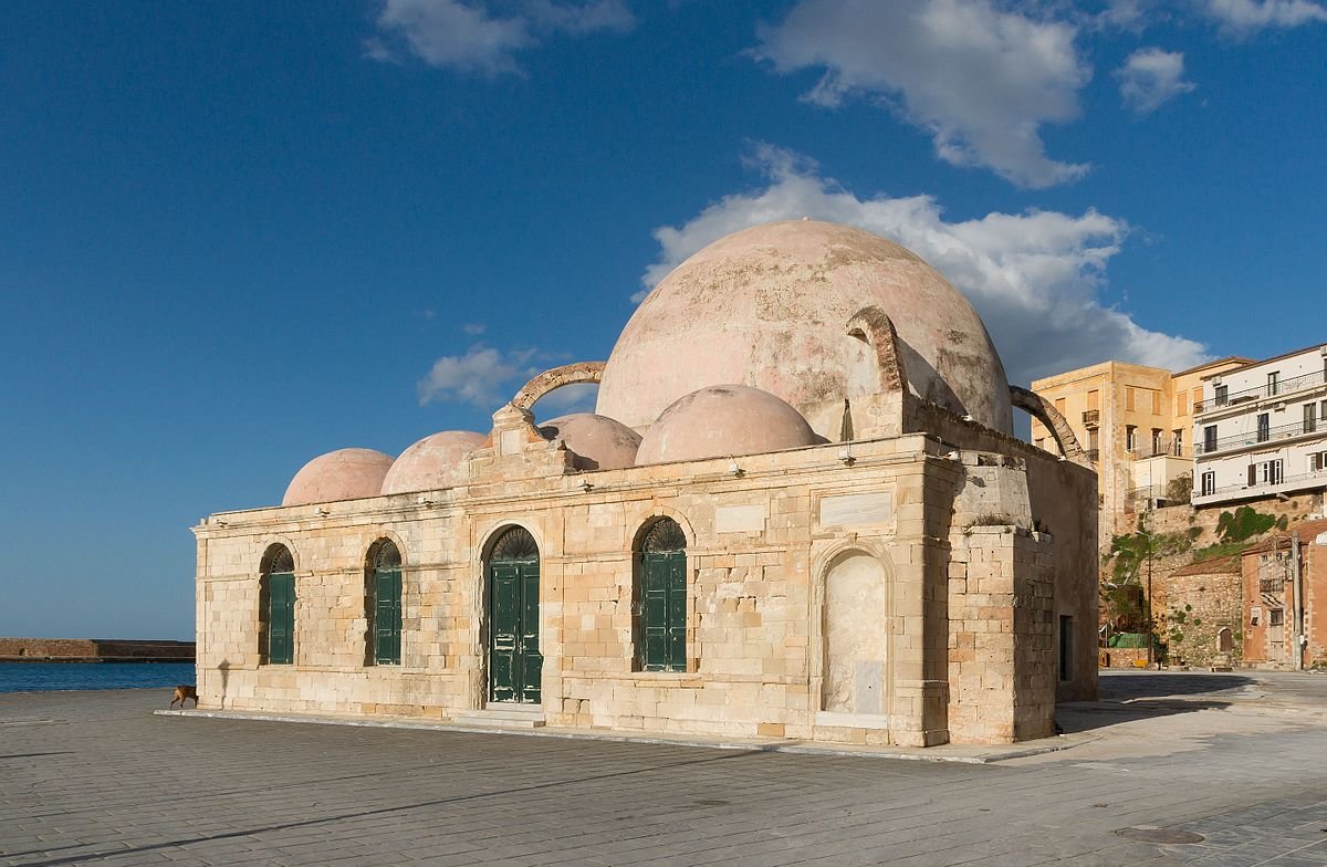 Pictured is Kuchuk Hassan Mosque, Chania Kuchuk Hasan Mosque in Chania