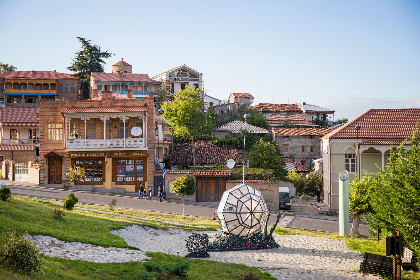 Photo Telavi-the capital of Kakheti The capital of Kakheti is Telavi
