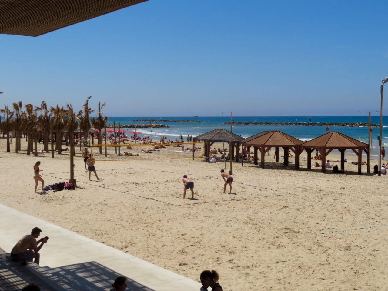 Frishman Beach in Tel Aviv Frishman Beach