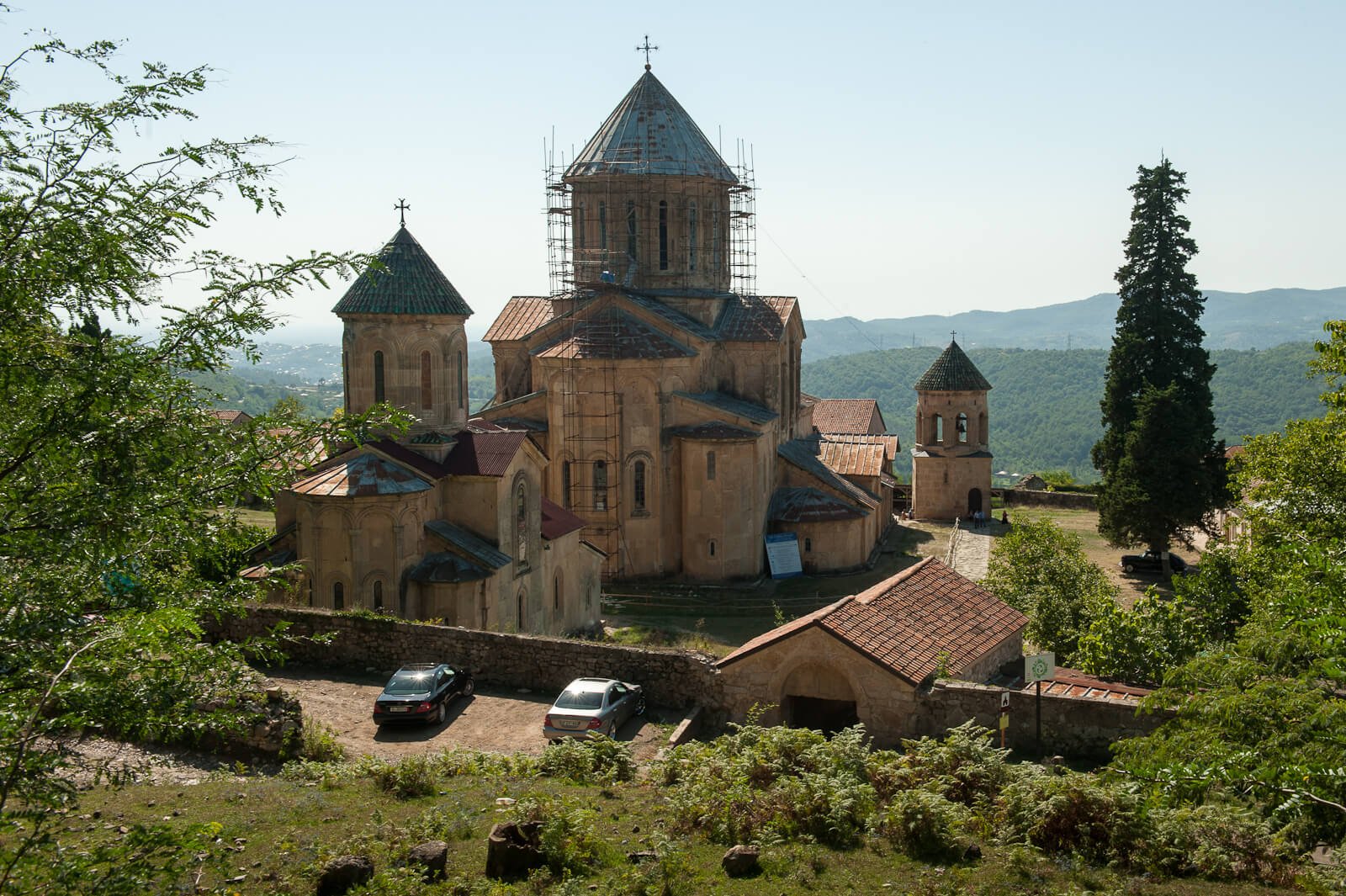 Gelat Monastery in the vicinity of Kutaisi Gelati Monastery Complex in Georgia