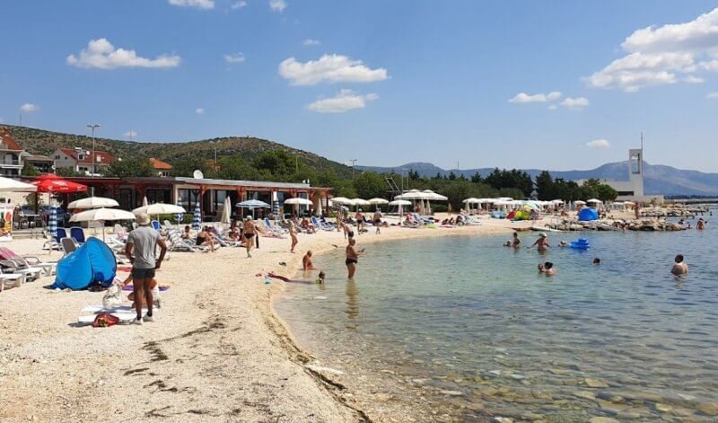 Trogir City Beach, Croatia