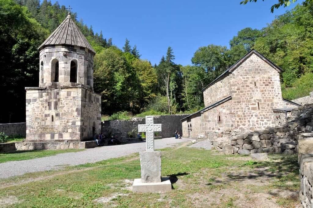 The oldest monastery in Georgia - Green photo: Green Monastery
