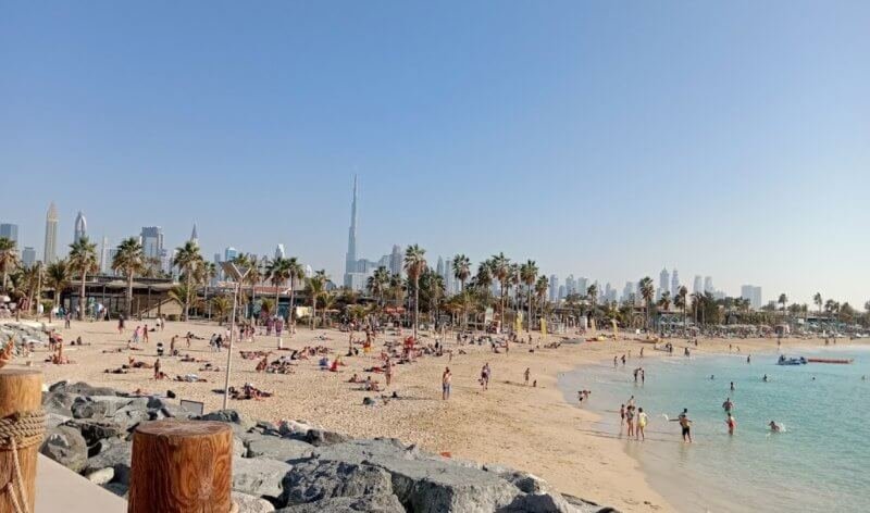La Mer beach, Dubai