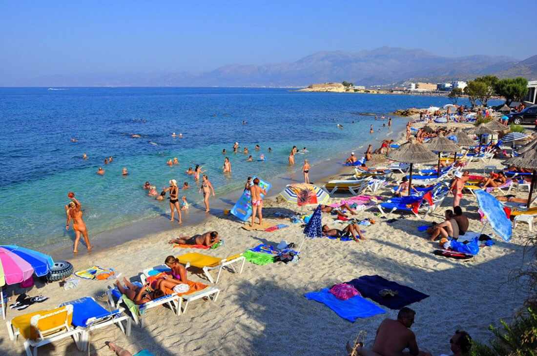Limanakia Beach in Hersonissos Limanakia Beach