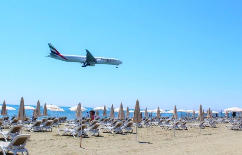 Photo: Mackenzie Beach in Larnaca, Cyprus Mackenzie Beach