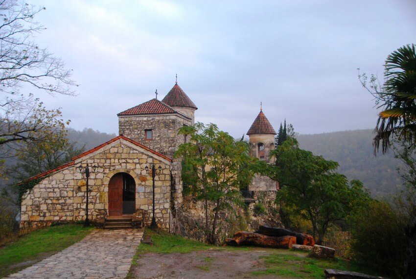 Monastery of Saints David and Constantine in Georgia Tourist attraction of Kutaisi-Motsameta Monastery
