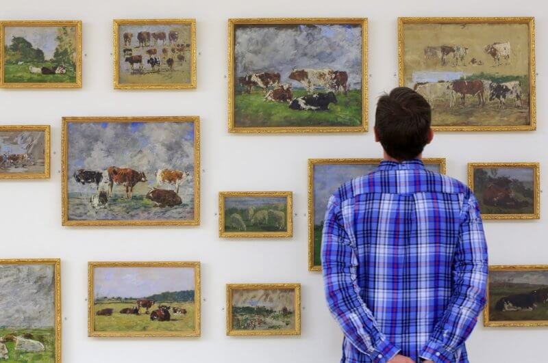 MuMa-Andre Malraux Museum of Modern Art in Le Havre, France