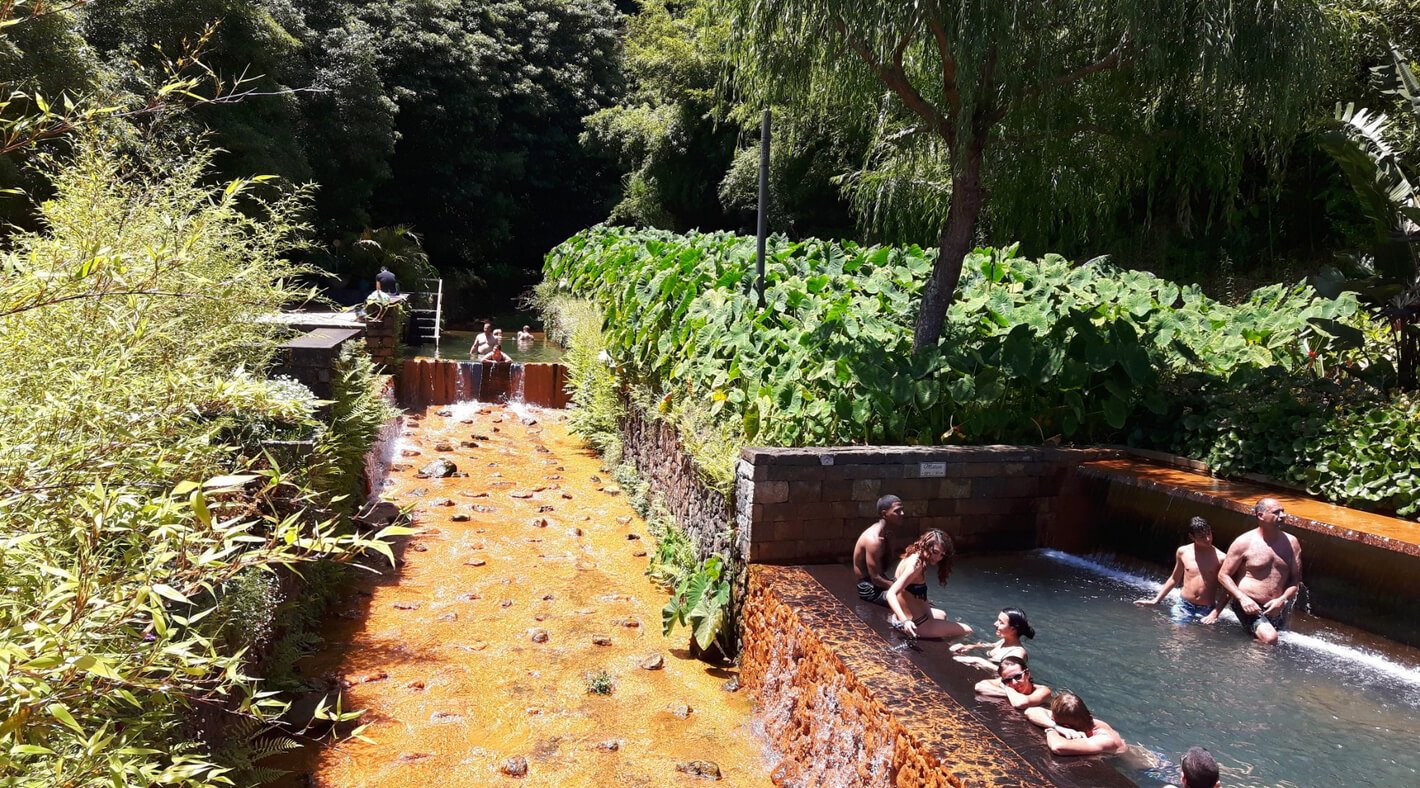 Photos of several pools of Terme Poca Da Dona Beija Pools Therma