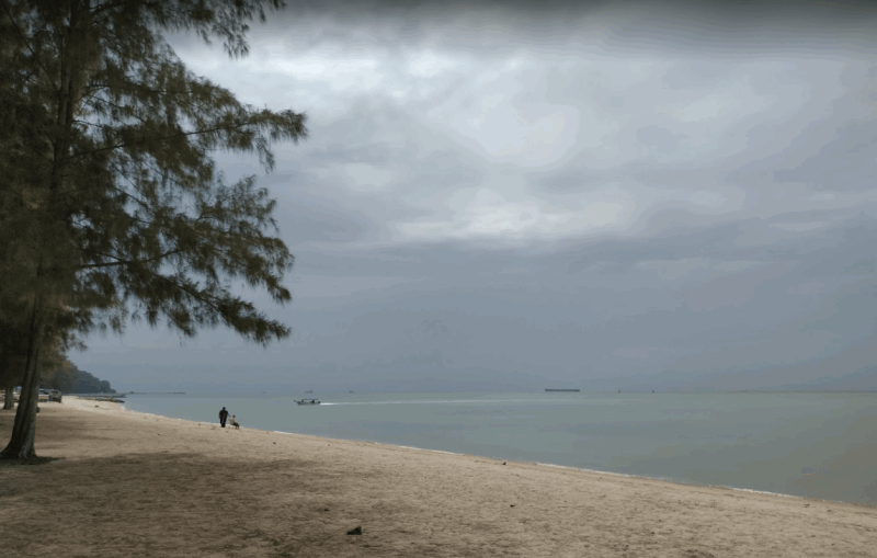 Puteri Beach in Malacca