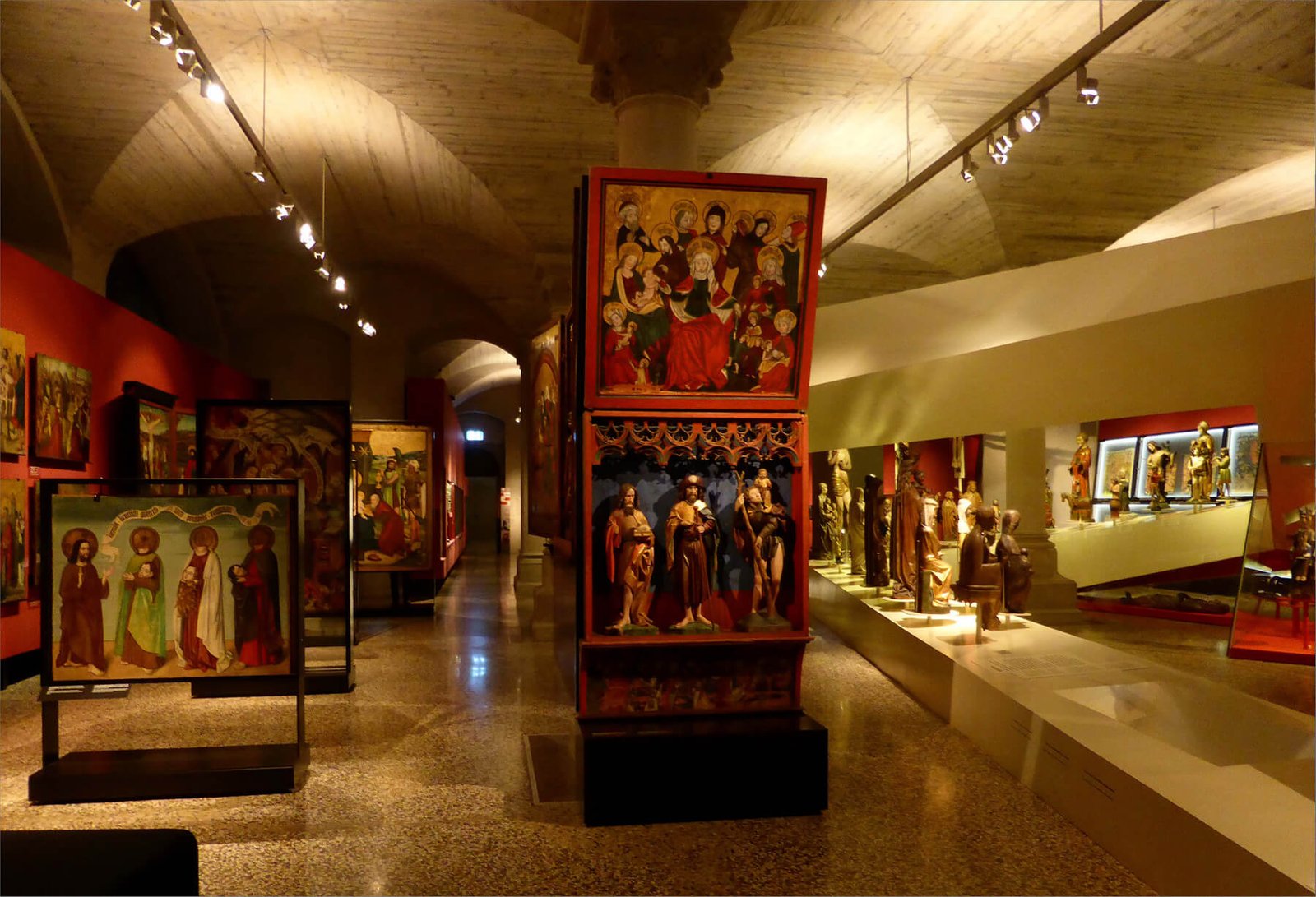 Photos of exhibits at the Swiss National Museum in Zurich At the Swiss National Museum