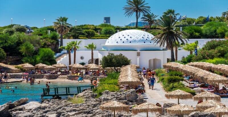 Photo: Kallithea Springs, Rhodes, Greece Califea Springs Bathhouse