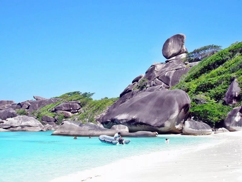 Similan Islands Tourist Attraction, Thailand Points of interest in Similan Islands