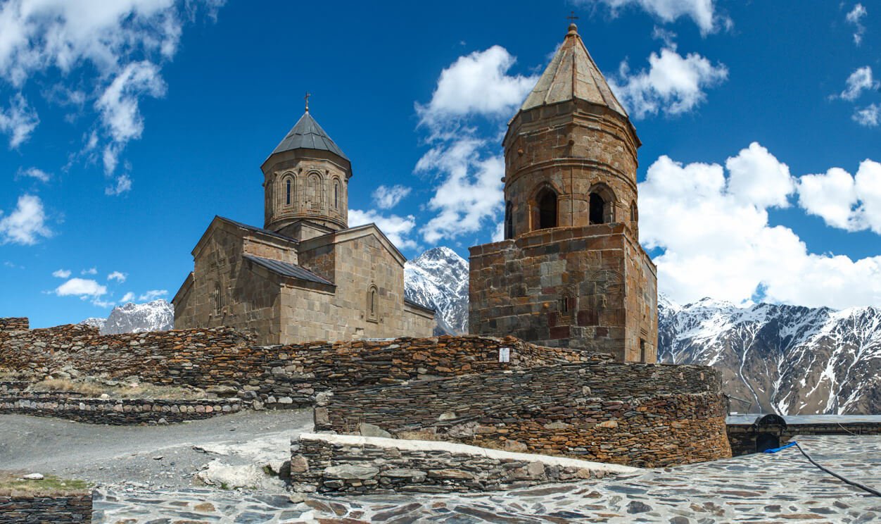 Photo of the Gergeti Church Gergeti Church