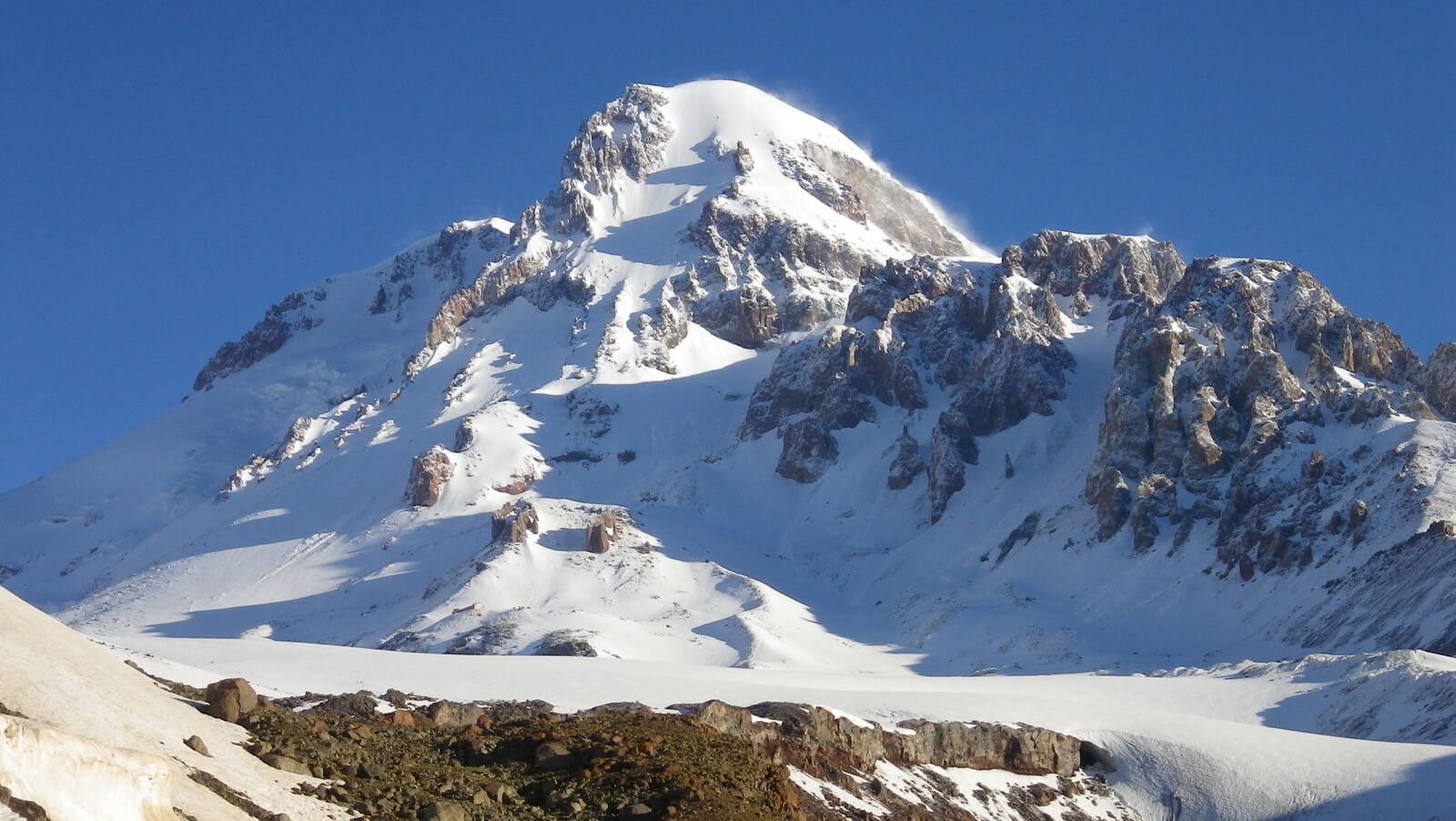 Photo of Mount Kazbek, Kazbegi Mount Kazbek, Kazbegi