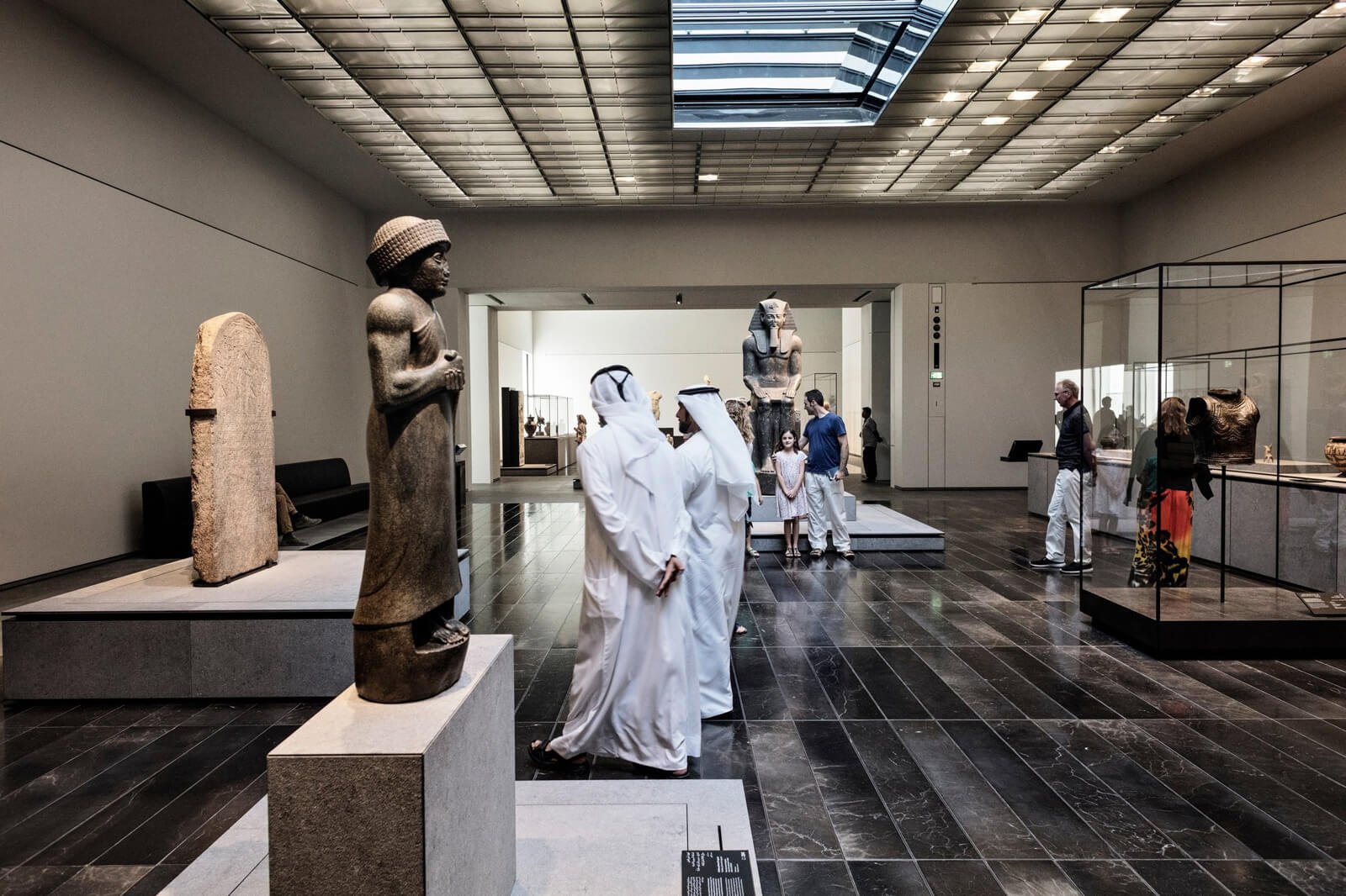 Photos of the exhibits presented at the Louvre Abu Dhabi Exhibits at the Louvre Abu Dhabi