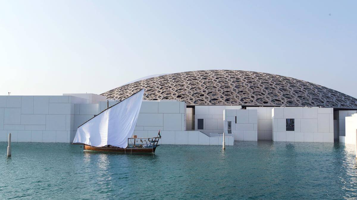 Photo of the Louvre Museum in Abu Dhabi Louvre Abu Dhabi