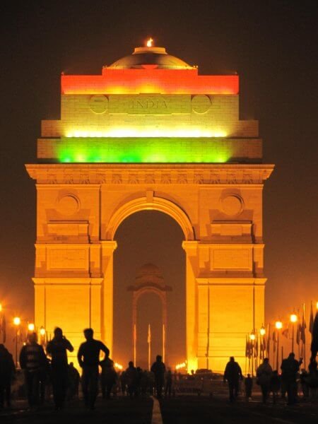 India's Gateway to New Delhi Gate of India