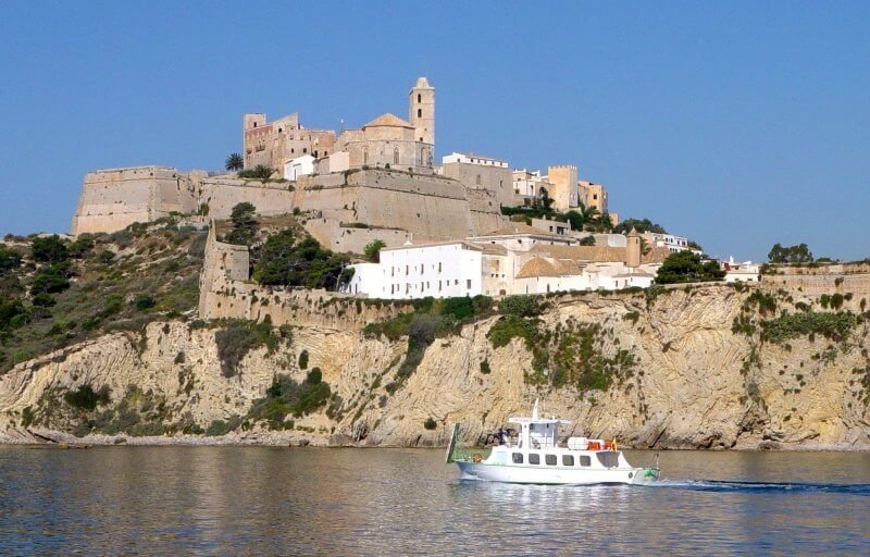 Fortress of the city of Ibiza, Spain Fortress of the city of Ibiza