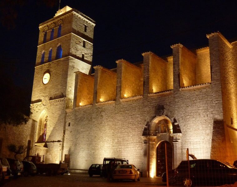 Ibiza Cathedral, Spain The Cathedral