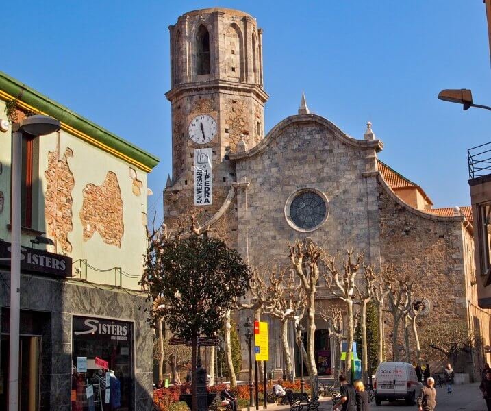 Cathedral of St. Mary and St. Nicholas in Calella, Spain Cathedral of St. Mary and St. Nicholas