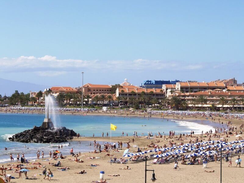 Playa de las Vistas Beach, Tenerife Playa de las Vistas