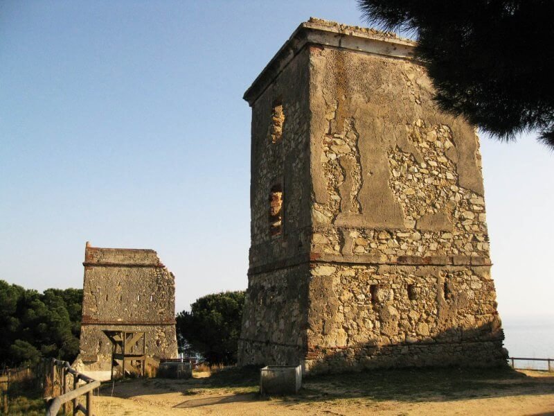 Les Torretes Towers in Calella, Spain Les Torretes Towers