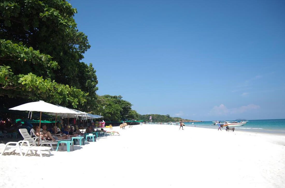 Ao Hin Hok Beach is the right side of Sai Kaew Beach in Thailand Ao Hin Hok Beach