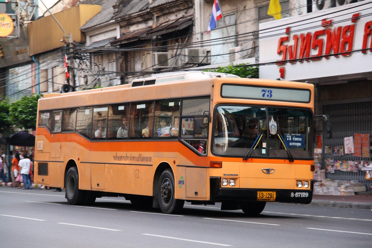 Photo of bus No. 73, Bangkok Bus # 73