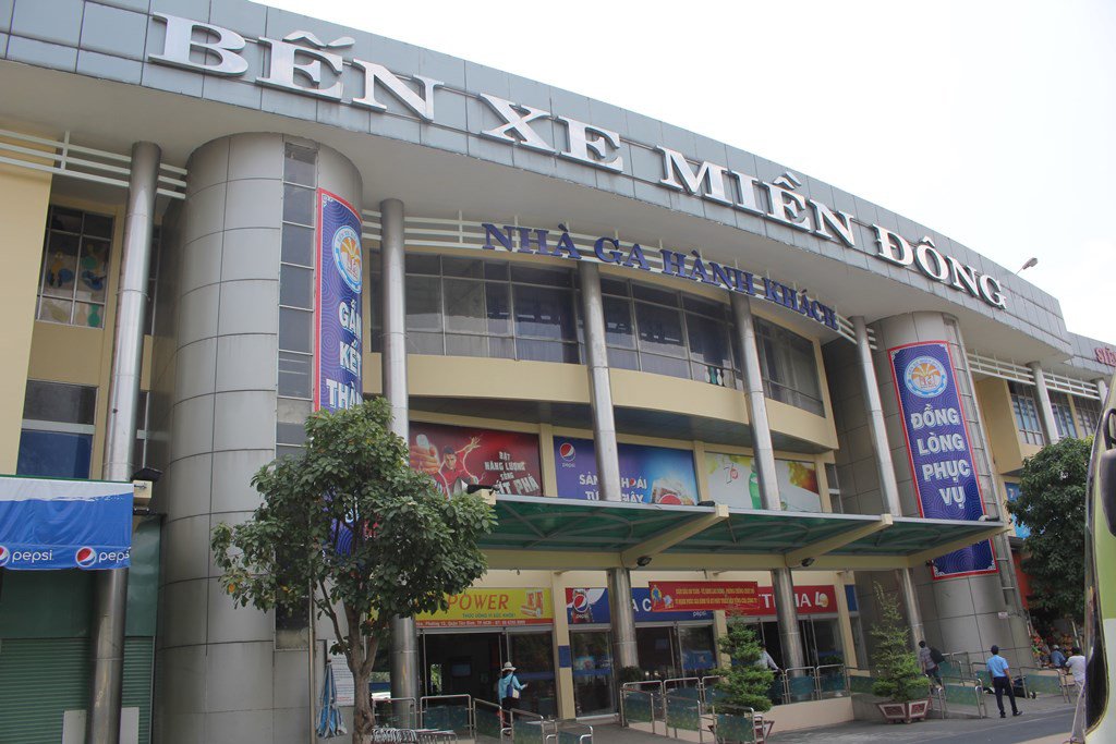 Ho Chi Minh City Myeon Dong Bus Station Main Entrance Photo of Mien Dong bus Station