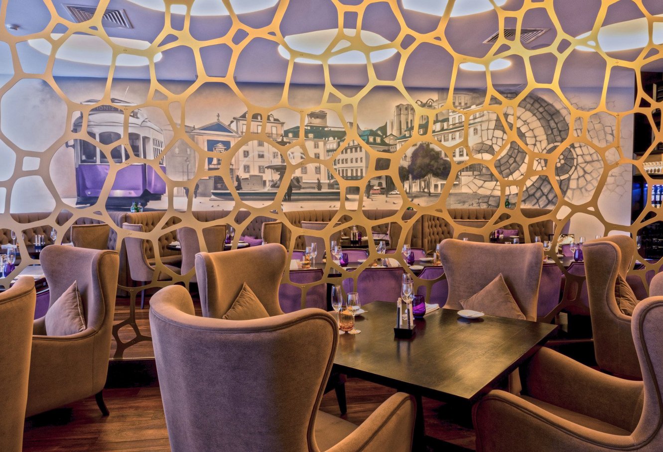 Photo of the interior of the restaurant Sommelier Interior of the Sommelier restaurant