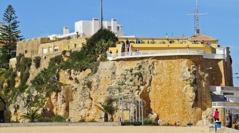 Fortress of Santa Catarina de Ribamar in Portimao, Portugal Fortress of Santa Catarina