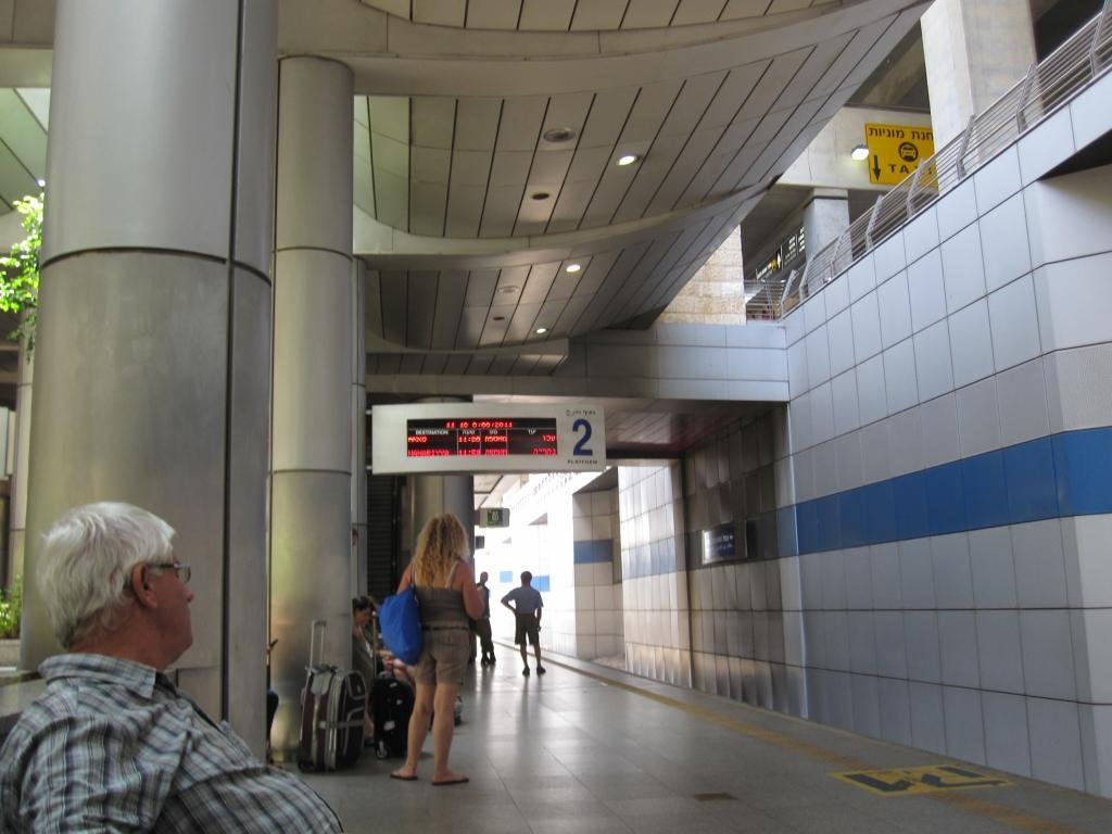 Ben Gurion Airport Train Boarding Station Ben Gurion Airport Train Station