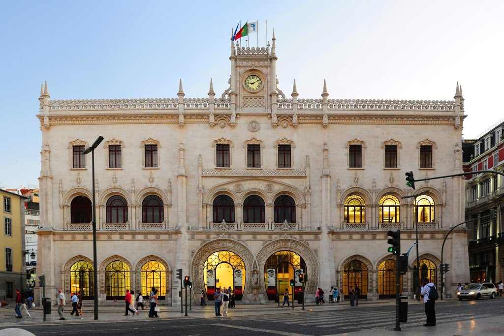 Photo of Rossio railway station in Lisbon Rossio Station in Lisbon