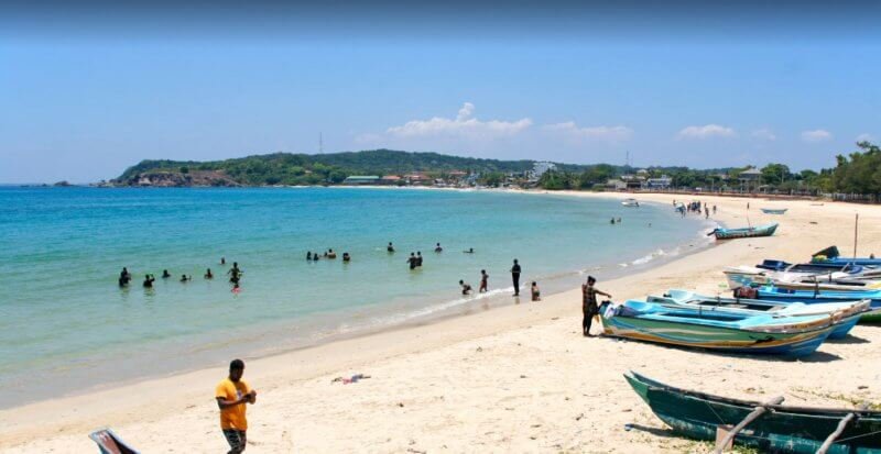 Photo: Sandy Cove Beach in Trincomalee Sandy Beach in Trincomalee