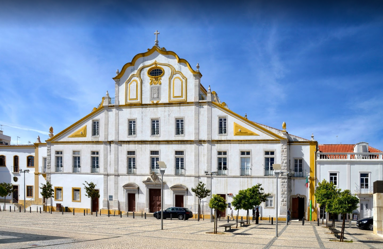 Church of the Jesuit College in Portimao Church of the Jesuit College in the center of Portimao