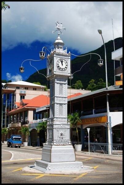 Photo: Clock Tower in the Seychelles capital, Victoria Clock Tower