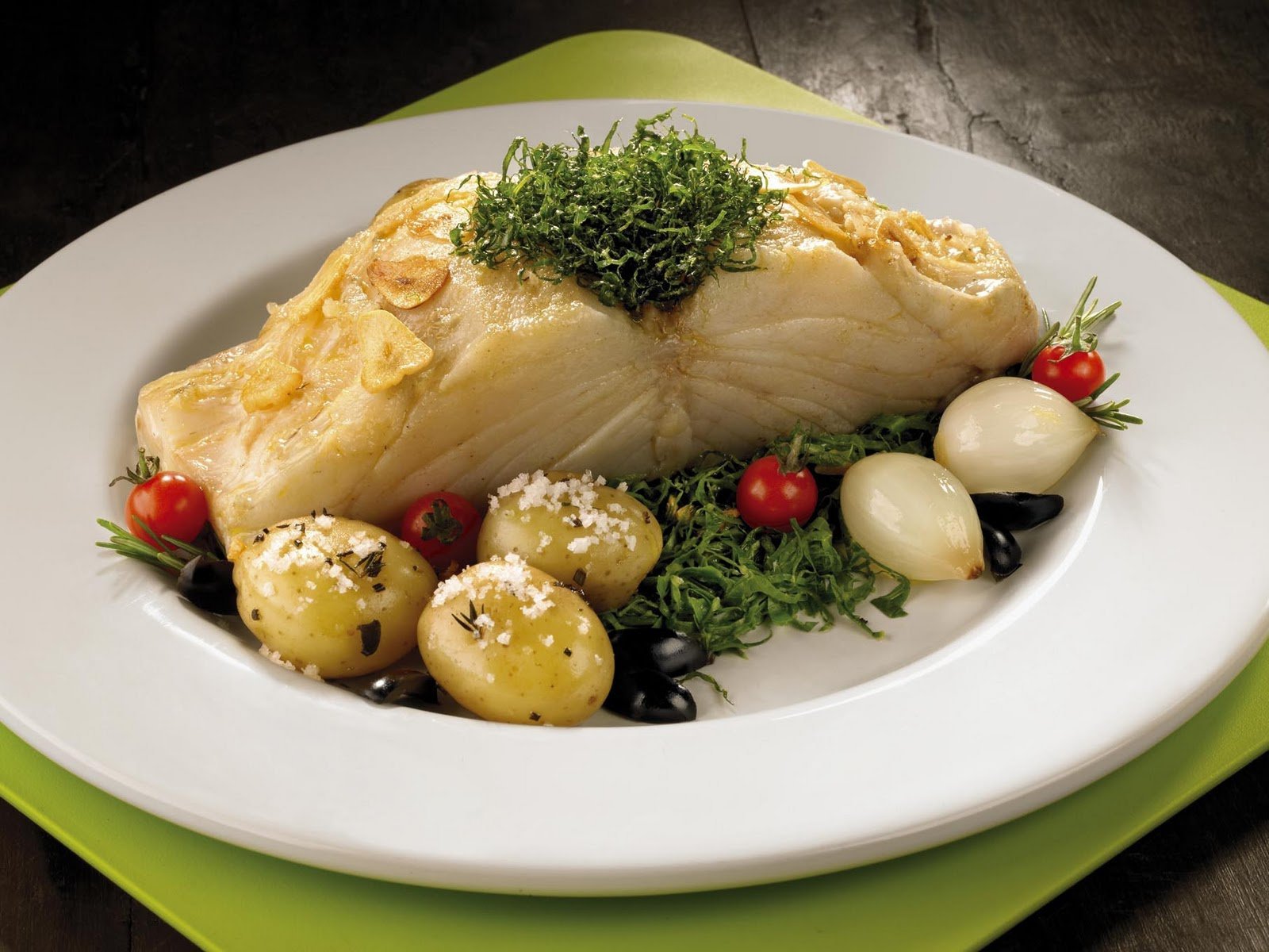 Photo of bacalhau - salted cod from Portugal Bacalhau dish