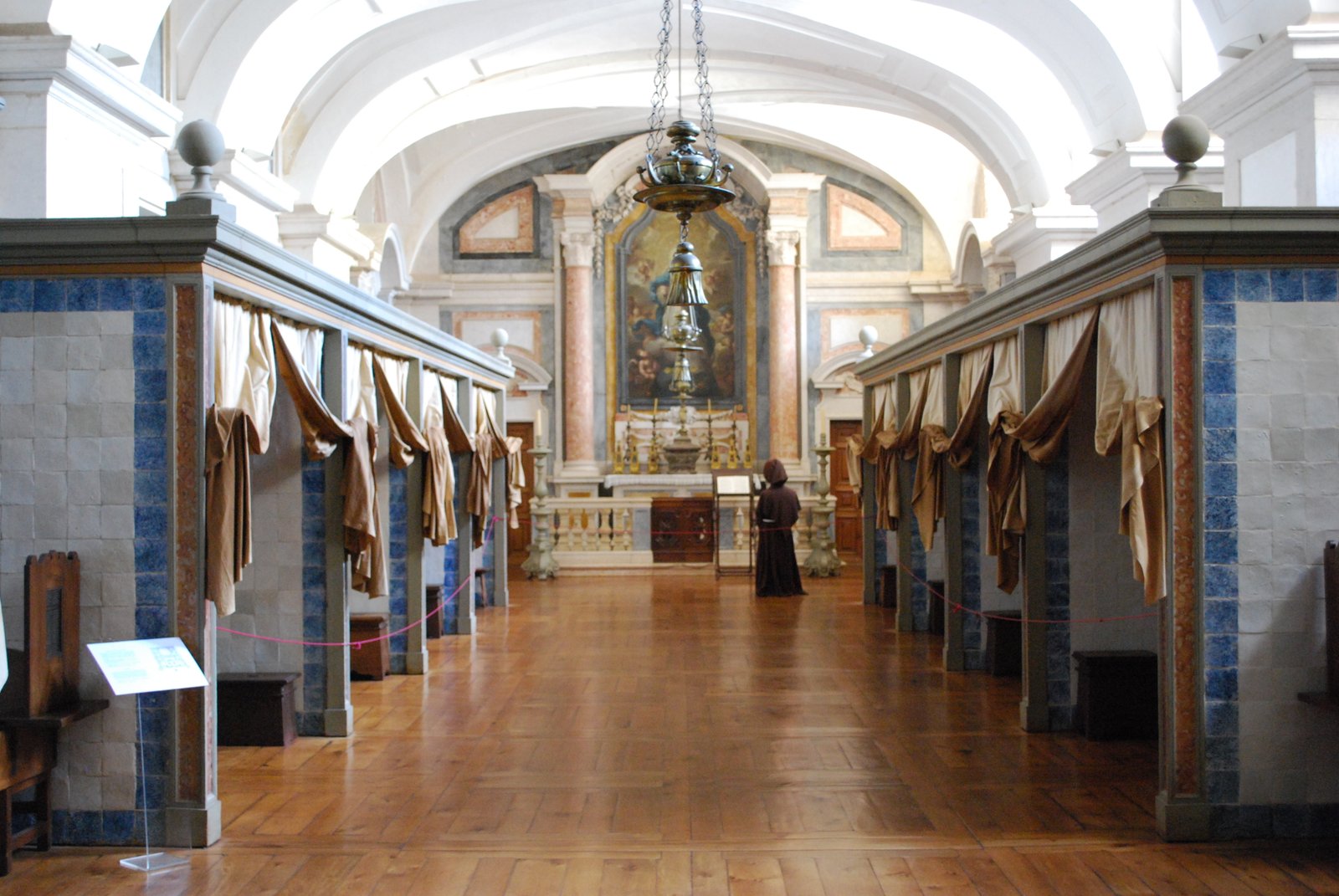 Hospital wards in the Mafra Palace Photo: hospital premises