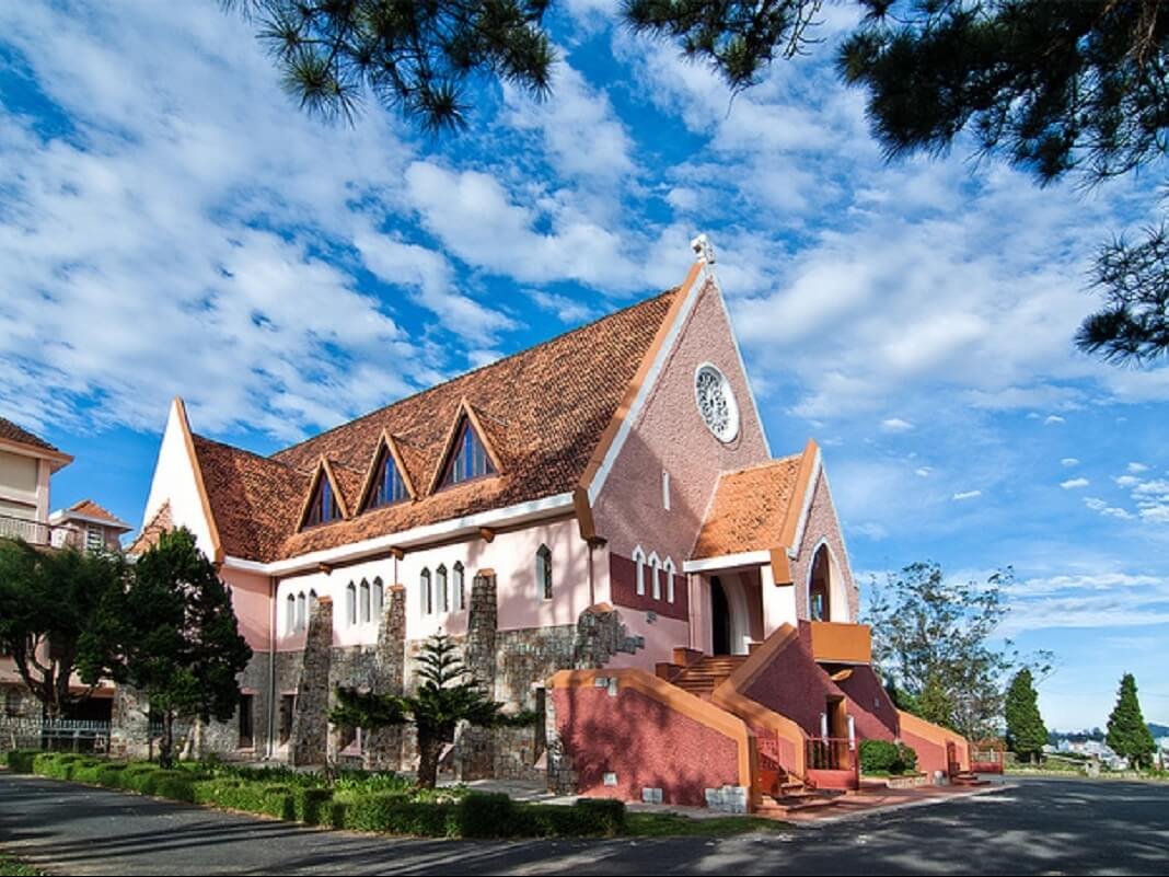 Convent of the Domaine de Marie Church Dalat's main attraction is the Monastery of the Mother of God