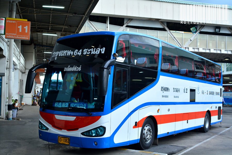 Photo of a bus at Ekamai bus station By bus from Ekamai Bus Station