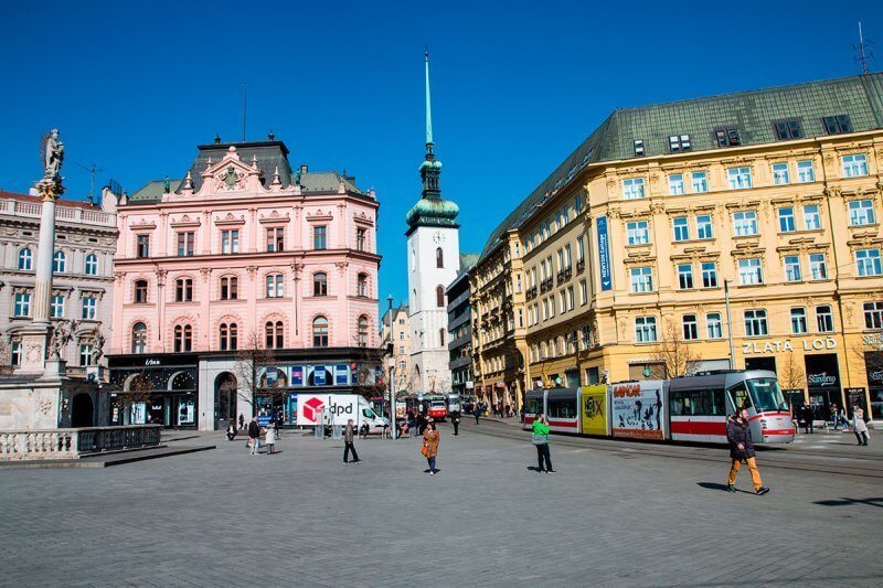 Freedom Square in Brno Freedom Square