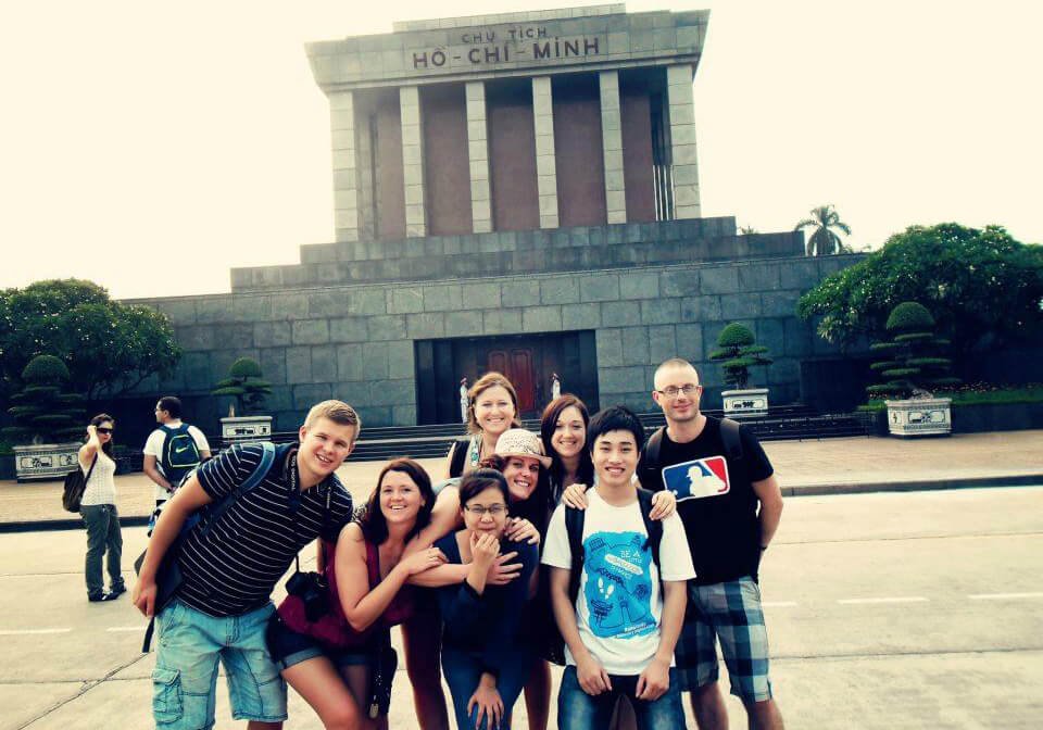 Hanoi Kids Tour, photos near Ho Chi Minh Mausoleum Hanoi-Kids Tours