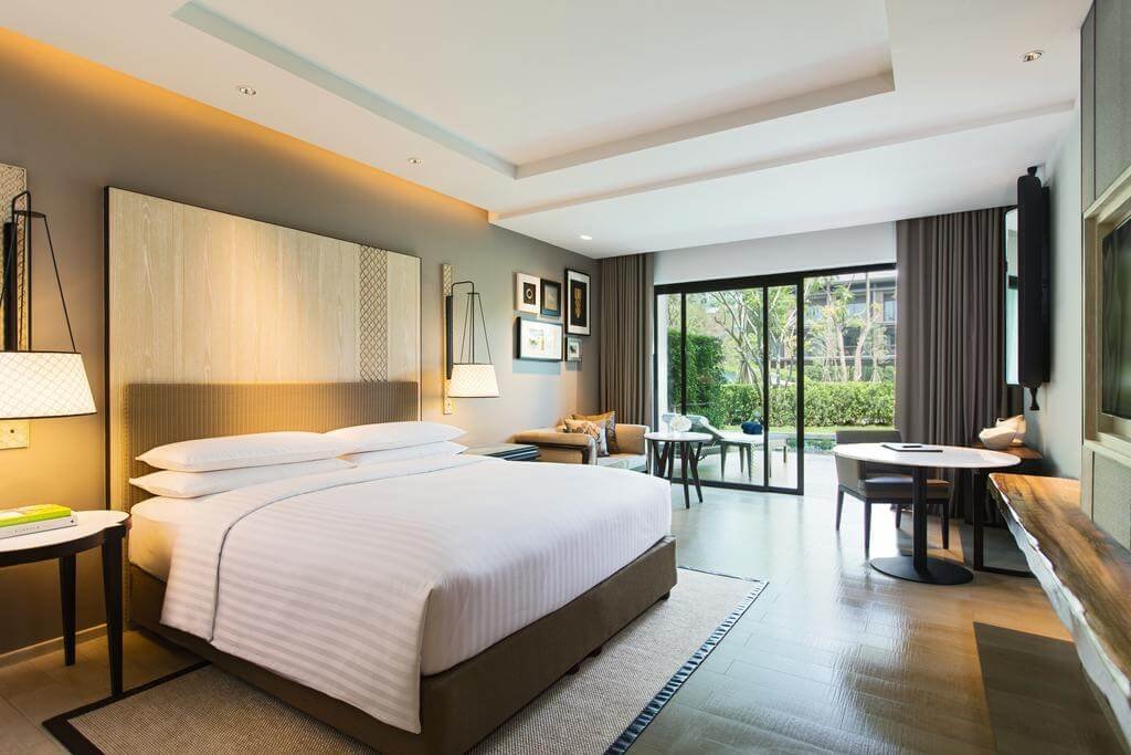 Interior photo of a room at Hua Hin Marriott Resort and Spa Hua Hin Marriott Resort and Spa Hotel Room