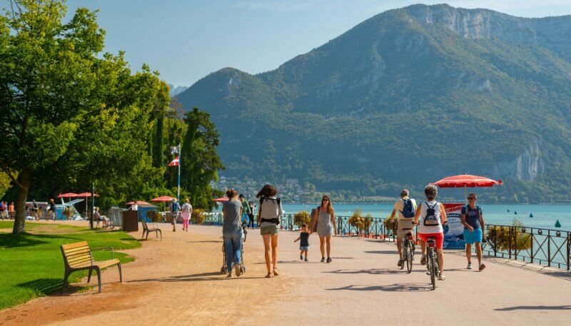 Gardens of Europe in Annecy Photo: Jardins de l'Europe, Annecy