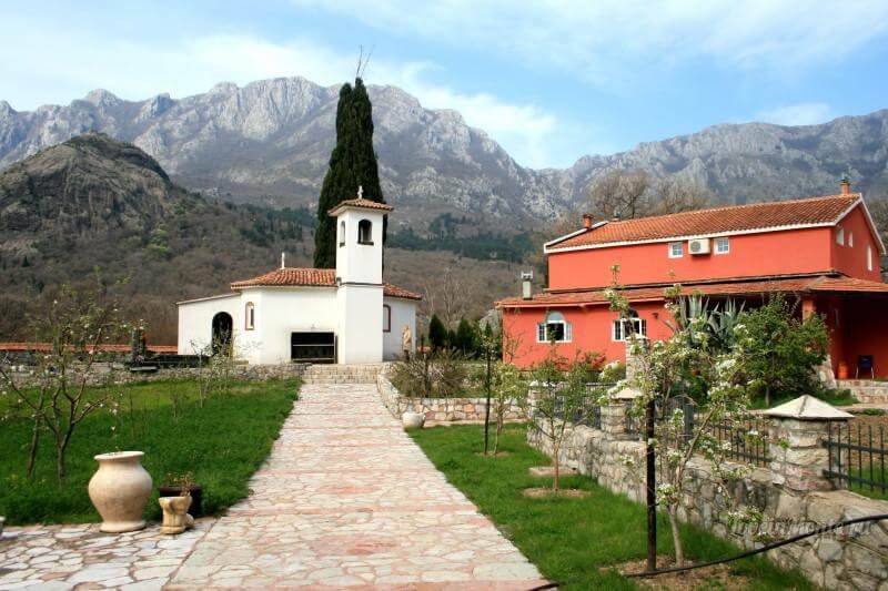 Rybnyak Monastery in Montenegro St. Basil's Cathedral