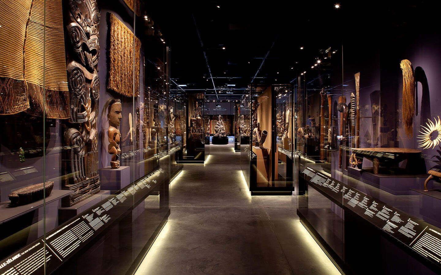 Exhibits in the museum