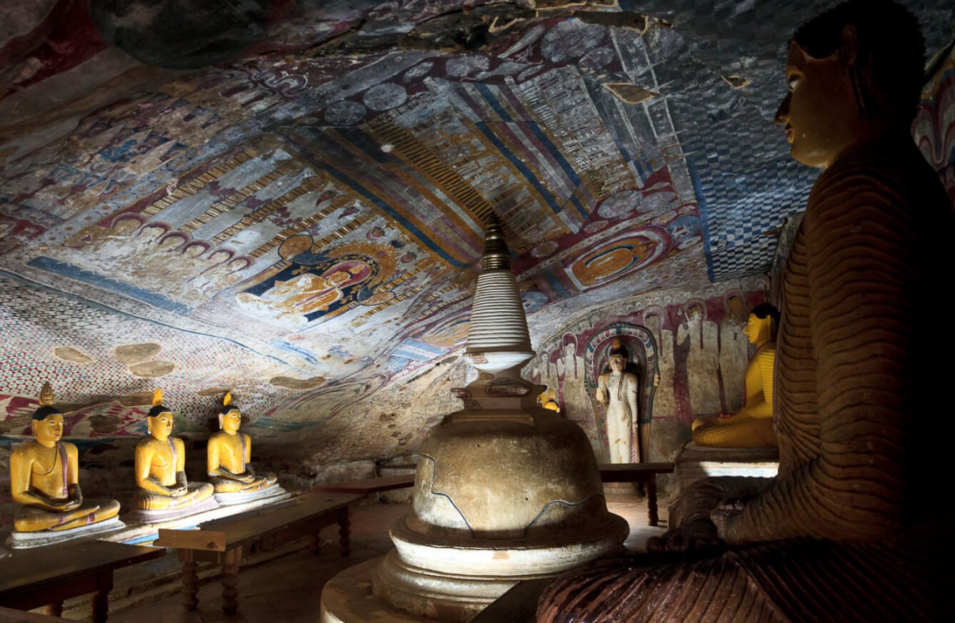 Pacchima Viharaya, Dambulla Cave Temple, Sri Lanka Photo: Pacchima Viharaya