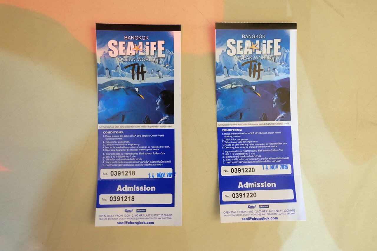Photos of Siam Ocean World Oceanarium tickets Siam Ocean World Tickets
